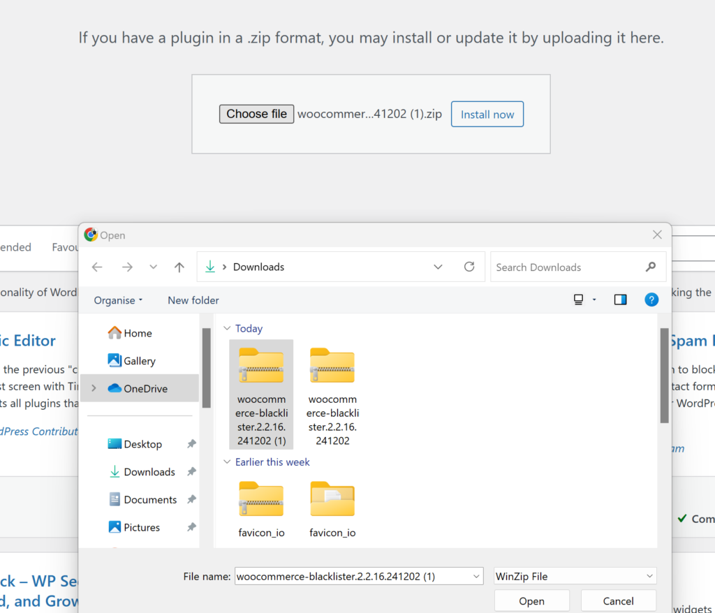 Blocking Email Addresses