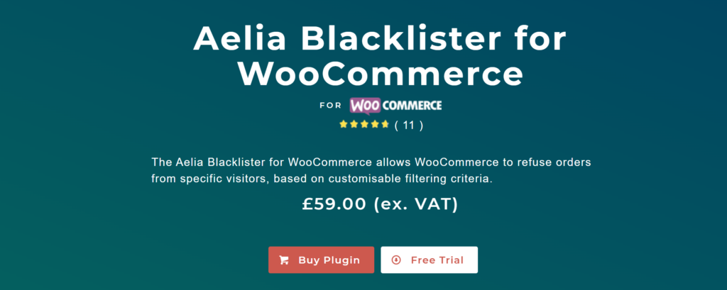 aelia blacklister plugin